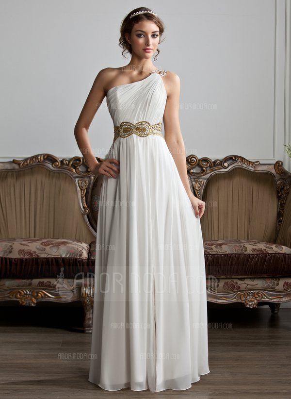 Grecian Inspired Prom Dresses