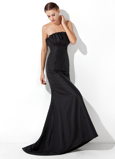 Avondjurken Zeemeermin Scallop Neck Korte Sleep Taf Avondjurk met Roes (017021133) Avondjurken Zeemeermin Scallop Neck Korte Sleep Taf Avondjurk met Roes (017021133)
