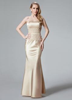 Avondjurken Zeemeermin Sweetheart Vloerlengte Satijnzijde Avondjurk met Lace (017004466) Avondjurken Zeemeermin Sweetheart Vloerlengte Satijnzijde Avondjurk met Lace (017004466)