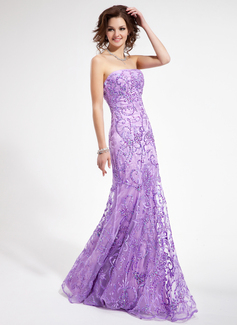 Robe de Bal de Promo Gaine Sans bretelles Longeur au sol Organza Robe de Bal de Promo avec Dentelle Perles Sequins (018006410) Robe de Bal de Promo Gaine Sans bretelles Longeur au sol Organza Robe de Bal de Promo avec Dentelle Perles Sequins (018006410)