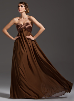 Robe de Bal de Promo Empire Cœur Longeur au sol Mousseline Charmeuse Robe de Bal de Promo avec Ondulé (018004796) Robe de Bal de Promo Empire Cœur Longeur au sol Mousseline Charmeuse Robe de Bal de Promo avec Ondulé (018004796)