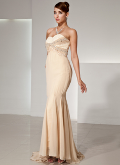 Avondjurken Zeemeermin Sweetheart Lange Sleep Chiffon Avondjurk met Lace Kraal (017014445) Avondjurken Zeemeermin Sweetheart Lange Sleep Chiffon Avondjurk met Lace Kraal (017014445)
