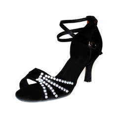 Dansschoenen Satijn Hakken Sandalen Latijn Dansschoenen met Enkelriempje (053006986) Dansschoenen Satijn Hakken Sandalen Latijn Dansschoenen met Enkelriempje (053006986)