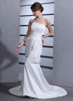 Robe de Mariée Sirene Cœur Traine courte Taffetas Robe de Mariée avec Ondulé Dentelle Perlé (002000100) Robe de Mariée Sirene Cœur Traine courte Taffetas Robe de Mariée avec Ondulé Dentelle Perlé (002000100)