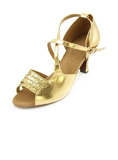 Chaussures de danse Paillettes scintillantes Cuir verni Chaussures à talons Sandales Danse latine Chaussures de danse (053013270) Chaussures de danse Paillettes scintillantes Cuir verni Chaussures à talons Sandales Danse latine Chaussures de danse (053013270)