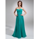 Keizer Sweetheart Vloerlengte Chiffon Bruidsmeisjes Jurk met Roes (007016755) Keizer Sweetheart Vloerlengte Chiffon Bruidsmeisjes Jurk met Roes (007016755)