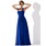 Empire Cœur Longeur au sol Mousseline Robe de Bal de Promo avec Ondulé (018004998)