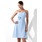 Keizer Sweetheart Knielengte Chiffon Bruidsmeisjes Jurk met Roes Bloem(En) (007000932)