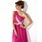 A-Lijn/Prinses Een-Schouder Vloerlengte Chiffon Avondjurken met Roes Kraal Lovertjes (017005592)