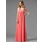 Keizer Strapless Vloerlengte Chiffon Vakantie Jurk met Roes Kant Kraal (020003264)
