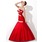 Sirene Cœur Longeur au sol Taffetas Robe de Bal de Promo avec Ondulé Appliques Sequins (018004955)