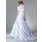 Ligne-A/Princesse Cœur Traine courte Taffetas Robe de Mariée avec Ondulé Dentelle Perlé (002000827)