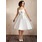 Ligne-A/Princesse Cœur Mi-longues Satin Tulle Robe de Mariée avec Ondulé (002011726)