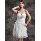 Empire Cœur Mi-longues Charmeuse Dentelle Robe de Mariée avec Ondulé Perlé Sequins (002024079) Empire Cœur Mi-longues Charmeuse Dentelle Robe de Mariée avec Ondulé Perlé Sequins (002024079)