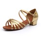 Patent Leather Hakken Flats Latijn Dansschoenen met Bowknot (053024972)