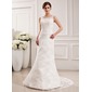 Sirene Col rond Traine longue Satin Dentelle Robe de Mariée (002019532) Sirene Col rond Traine longue Satin Dentelle Robe de Mariée (002019532)