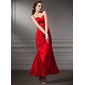 Sirene Cœur Longueur cheville Taffetas Robe de Bal de Promo avec Ondulé Perles (018013816) Sirene Cœur Longueur cheville Taffetas Robe de Bal de Promo avec Ondulé Perles (018013816)