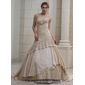 bal Sans bretelles Traine courte Satin Dentelle Robe de Mariée avec Ondulé Broche florale en cristal Pailleté (002011382) bal Sans bretelles Traine courte Satin Dentelle Robe de Mariée avec Ondulé Broche florale en cristal Pailleté (002011382)