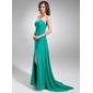 Empire Cœur Traine longue Mousseline Robe de Bal de Promo avec Ondulé Perles (018005042) Empire Cœur Traine longue Mousseline Robe de Bal de Promo avec Ondulé Perles (018005042)