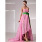 Keizer Sweetheart A-Symmetrisch Organza Satijnzijde Vakantie Jurk met Roes Bloem(En) (020014419) Keizer Sweetheart A-Symmetrisch Organza Satijnzijde Vakantie Jurk met Roes Bloem(En) (020014419)