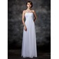 Empire Cœur Longeur au sol Mousseline Robe de Mariée avec Ondulé (002011558) Empire Cœur Longeur au sol Mousseline Robe de Mariée avec Ondulé (002011558)