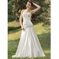 Ligne-A/Princesse Cœur Traine courte Charmeuse Robe de Mariée avec Ondulé dentelle Perlé Pailleté (002011634) Ligne-A/Princesse Cœur Traine courte Charmeuse Robe de Mariée avec Ondulé dentelle Perlé Pailleté (002011634)