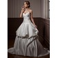 bal Cœur Traine longue Satin Robe de Mariée avec Ondulé (002012656) bal Cœur Traine longue Satin Robe de Mariée avec Ondulé (002012656)