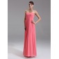 Keizer Sweetheart Vloerlengte Chiffon Avondjurken met Roes (017002551) Keizer Sweetheart Vloerlengte Chiffon Avondjurken met Roes (017002551)
